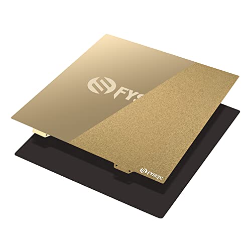 BCZAMD 3D SnapmakeA350 A350T Drucker zubehör Print Heat Bed Platform: JanusBPS Texturierte PEI-Beschichtung - Glatte PEI-Bauplatte mit Magntscchee Aufklebern Druck teile 344X364mm - 13.5X14.3 inch von BCZAMD