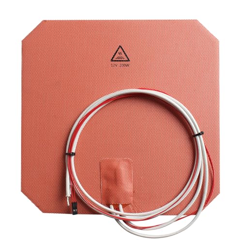 BCZAMD Anycubi i3 mega 3D Drucker DIY Zubehör - 12V 200W 220x220mm Silikon Heizmatte: Heizung Bett Matte Built-in NTC100K Thermistor Kompatibel Mega S Pro AnetA8 A6 Aluminium Bauplatte BCZAMD Anycubi i3 mega 3D Drucker DIY Zubehör - 12V 200W 220x220mm Silikon Heizmatte: Heizung Bett Matte Built-in NTC100K Thermistor Kompatibel Mega S Pro AnetA8 A6 Aluminium Bauplatte von BCZAMD