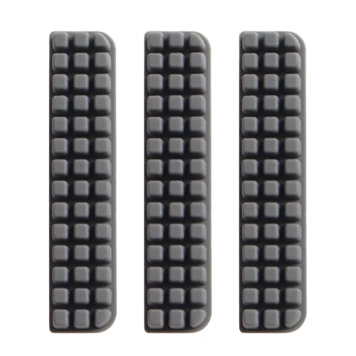 BCZAMD Bambuolab A1 3D Drucker Zubehör 3Pcs Nozzle Brush Replacement Kit: Hotbed Mounted Silikon Wischer Reinigungswerkzeug nicht kompatibel A1 Mini von BCZAMD