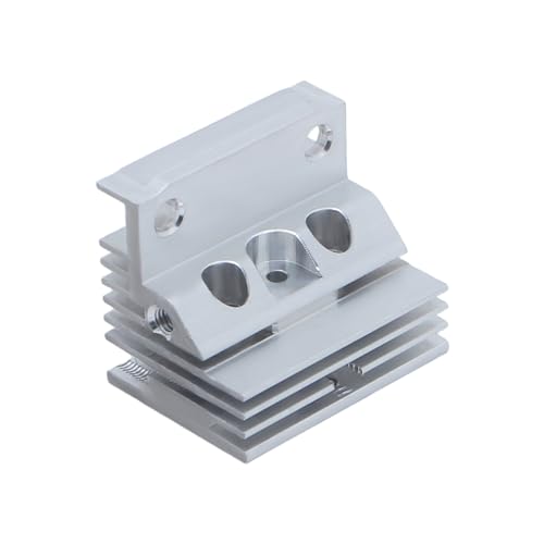 BCZAMD K1 Max Hotend HeatSink - Aluminium Kühlkörper-Ersatz: Auch Fit Crealty K1 K1C Ceramic Print Head Heater Block Kit Clone Schnelle Kühlung Hot End Teil - 3D Drucker Zubehör von BCZAMD