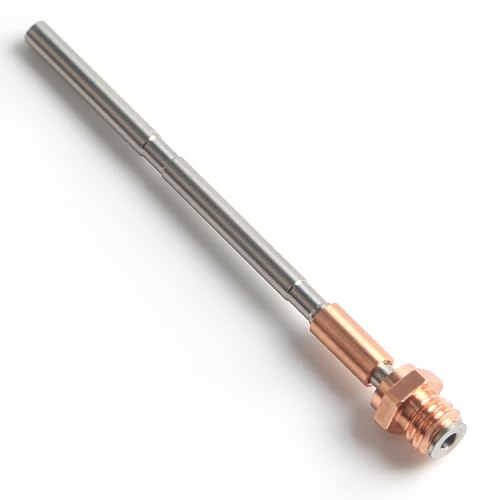 BCZAMD Prusa i3 MK4 3D-Drucker Throat - Nextruder V6 Nozzle Adapter Ersatz Bimetall Heatbreak Adapter: Hohe Temperaturbeständigkeit Hotend Zubehör kompatibel mit Original Prusa MK3.9 XL Heaterblock von BCZAMD