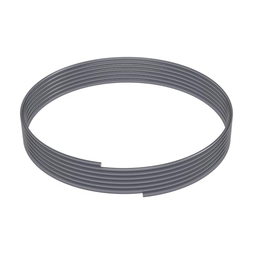 BCZAMD Ultraglatter PTFE Schlauch 4 m lang 1 transparent grau ID 2,5 mm OD 4 mm hitzebeständig hohe Schmierung geringe Reibung für BambuLab X1 P1 A1 Crealitys K1 Ender V3 3D Drucker von BCZAMD