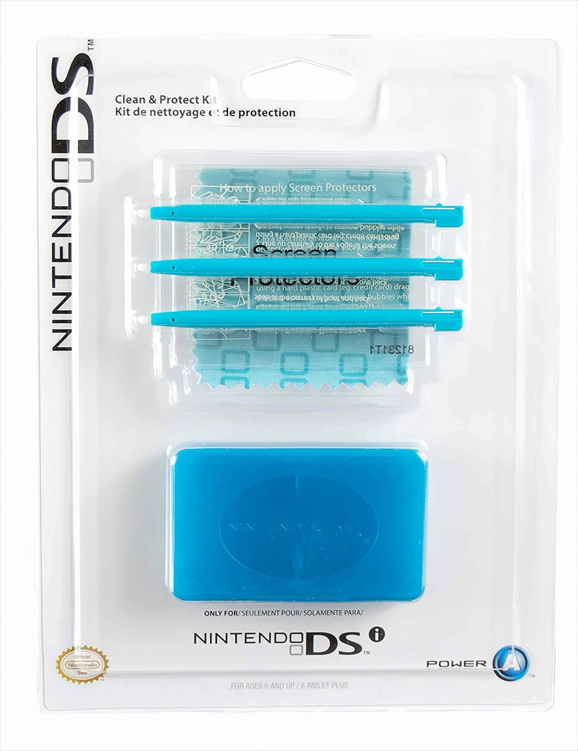 Nintendo DSi - Clean & Protect Kit - farblich sortiert von BD&A Bensussen Deutsch & Associates