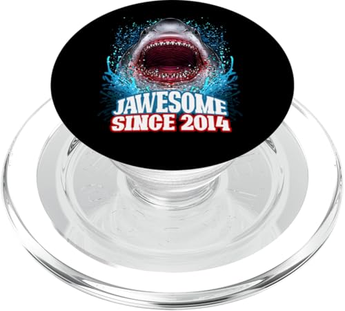 11. Geburtstag Jawesome Seit 2014 Shark 11 Jahre alt PopSockets PopGrip für MagSafe von BDAZ