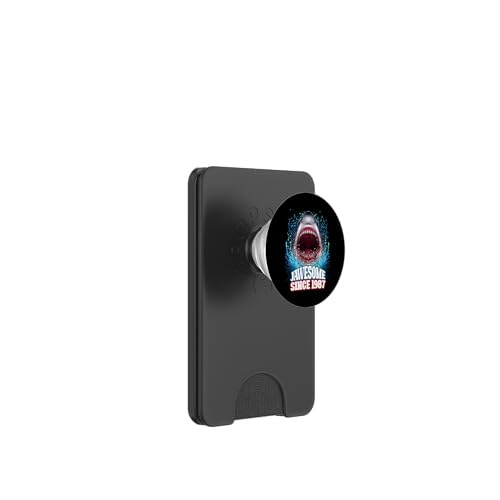 38. Geburtstag Jawesome Seit 1987 Shark 38 Jahre alt PopSockets PopWallet für MagSafe 38. Geburtstag Jawesome Seit 1987 Shark 38 Jahre alt PopSockets PopWallet für MagSafe von BDAZ