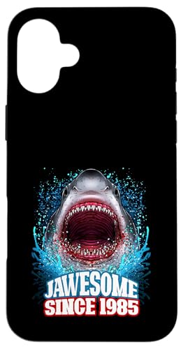40. Geburtstag Jawesome Seit 1985 Shark 40 Jahre alt Hülle für iPhone 16 Plus von BDAZ