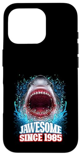 40. Geburtstag Jawesome Seit 1985 Shark 40 Jahre alt Hülle für iPhone 16 Pro 40. Geburtstag Jawesome Seit 1985 Shark 40 Jahre alt Hülle für iPhone 16 Pro von BDAZ