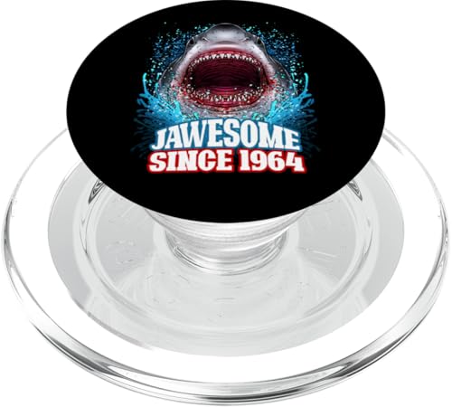 61. Geburtstag Jawesome Seit 1964 Shark 61 Jahre alt PopSockets PopGrip für MagSafe von BDAZ