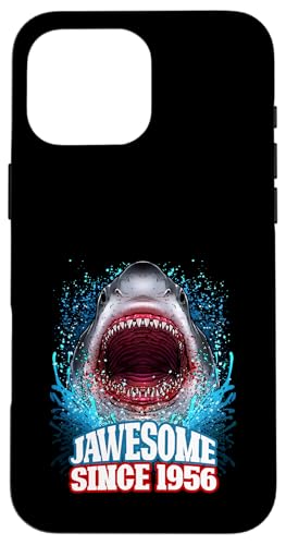 69. Geburtstag Jawesome Seit 1956 Shark 69 Jahre alt Hülle für iPhone 16 Pro Max von BDAZ