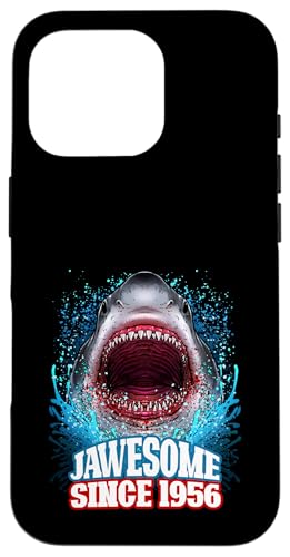 69. Geburtstag Jawesome Seit 1956 Shark 69 Jahre alt Hülle für iPhone 16 Pro von BDAZ