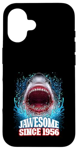 69. Geburtstag Jawesome Seit 1956 Shark 69 Jahre alt Hülle für iPhone 16 von BDAZ