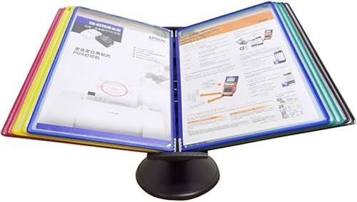 folder， Wandmontierter Aktenhalter, Flip-Aktenhalter, Desktop- oder wandmontierter Präsentationsständer mit einstellbarer Neigung)(A) von BDSHGRDH