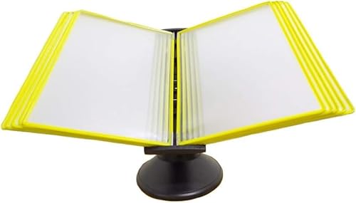folder， Wandmontierter Aktenhalter, Flip-Aktenhalter, Desktop- oder wandmontierter Präsentationsständer mit einstellbarer Neigung)(E) von BDSHGRDH
