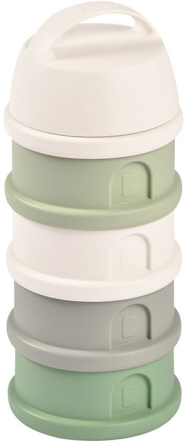 BEABA Milchpulver-Dosierbox , 4 stapelbare Fächer (Cotton BEABA Milchpulver-Dosierbox , 4 stapelbare Fächer (Cotton von BEABA