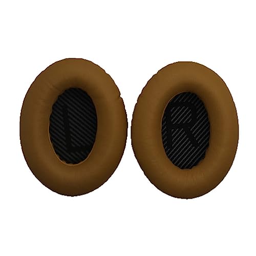 BEALIFE Ohrpolster Kissen Kopfmontierter Kopfhörer Gehörschutz Ohrpolster Atmungsaktiver Schwamm Ersatz für Bose QC35 Kopfhörer, Khaki+Schwarz von BEALIFE