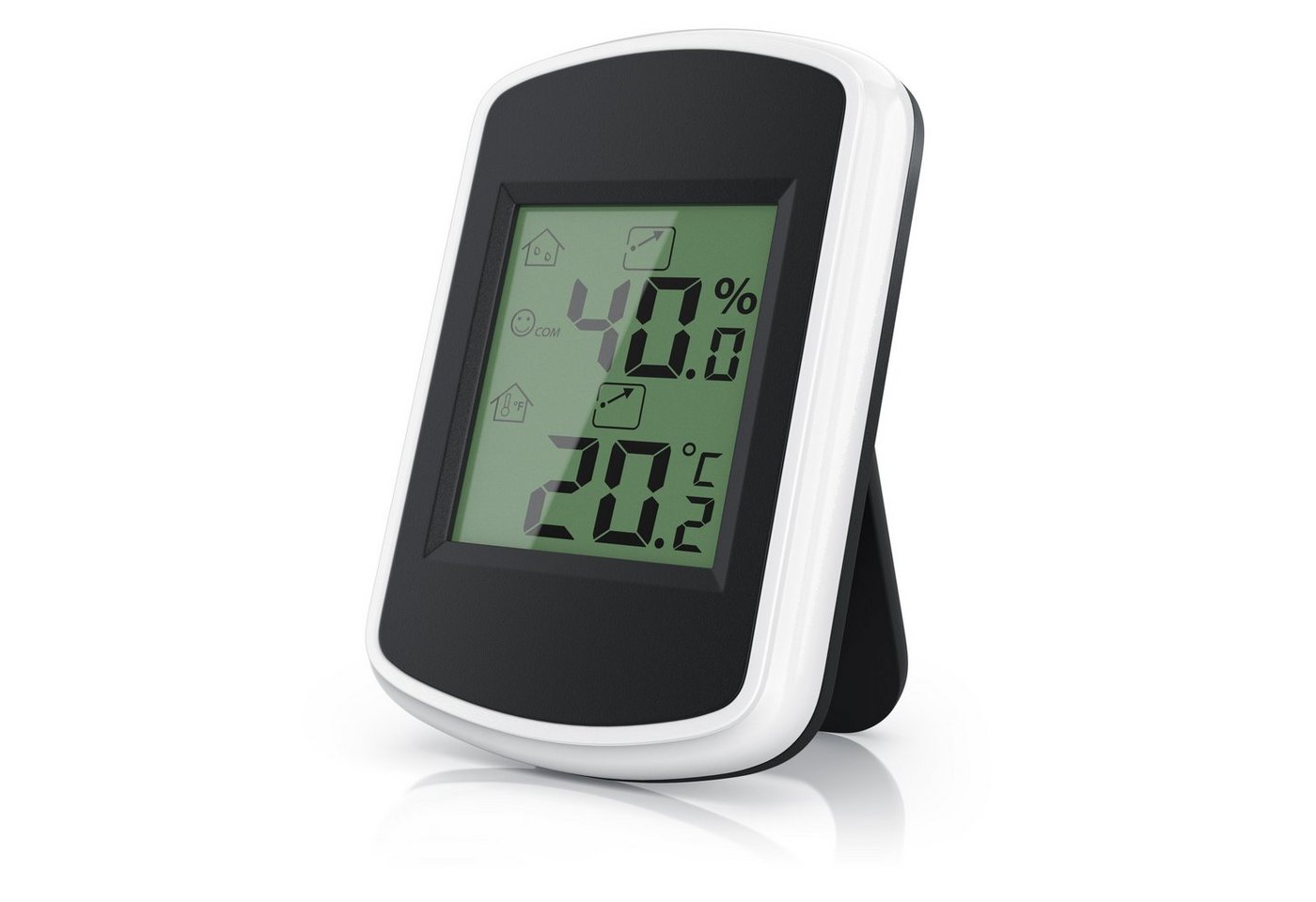 BEARWARE Innenwetterstation (Haltemagneten, Thermometer Hygrometer, Temperatur und Luftfeuchtigkeit Messgerät) von BEARWARE