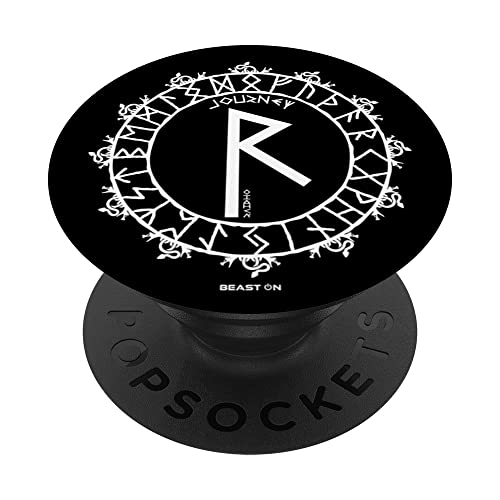 Wikinger Rune RAIDHO Rücken Motiv Nordische Rune Fitness Gym PopSockets mit austauschbarem PopGrip Wikinger Rune RAIDHO Rücken Motiv Nordische Rune Fitness Gym PopSockets mit austauschbarem PopGrip von BEAST ON