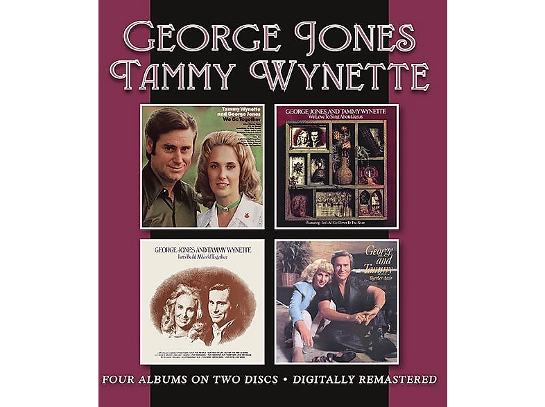 WYNETTE TAMMY, JONES GEORGE - WE GO TOGETHER/LET S BUILD A WORLD/TOGETHER AGAIN (CD) von BEAT GOES