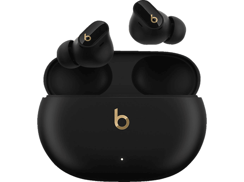 BEATS Studio Buds + True Wireless, In-ear Kopfhörer Bluetooth Black/Gold von BEATS