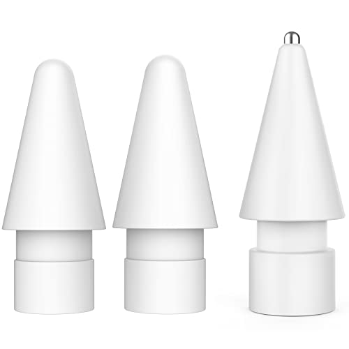 BEAUDOM 3 Pack Apple Pencil Spitzen, Tips Spitze für Apple Pencil USB-C und 2. & 1. Generation - 2 Hochempfindlicher Apple Pencil Ersatzspitzen + 1 Keine Abnutzung Präzise Steuerung Feinspitze (Weiß) BEAUDOM 3 Pack Apple Pencil Spitzen, Tips Spitze für Apple Pencil USB-C und 2. & 1. Generation - 2 Hochempfindlicher Apple Pencil Ersatzspitzen + 1 Keine Abnutzung Präzise Steuerung Feinspitze (Weiß) von BEAUDOM