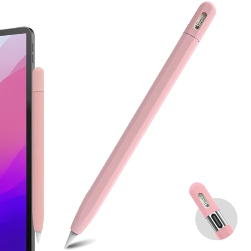 BEAUDOM Silikonhülle für Apple Pencil USB-C Hülle Apple Pencil USB C Anti-Rutsch Case kompatibel mit Apple Pencil USB-C (Rosa) von BEAUDOM