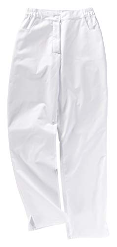 BEB Damen Bundhose Weiß 100% Baumwolle Größe 46 von BEB
