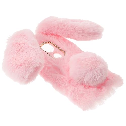 BEBEMOKO 1 x Plüsch-Hasen-Handyhülle für weiche Hülle mit niedlichem Design, einfacher Zugang zu allen Anschlüssen, fusselfrei, langlebiges rosa Zubehör für Ihr Handy BEBEMOKO 1 x Plüsch-Hasen-Handyhülle für weiche Hülle mit niedlichem Design, einfacher Zugang zu allen Anschlüssen, fusselfrei, langlebiges rosa Zubehör für Ihr Handy von BEBEMOKO
