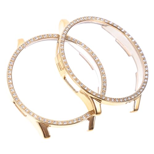 BEBEMOKO 2Stücke Glitzer Schutzhülle Für Watch Classic Leichte PC Shells Mit Antikollisionspolsterung Einfacher Schutz Dekorativem Design BEBEMOKO 2Stücke Glitzer Schutzhülle Für Watch Classic Leichte PC Shells Mit Antikollisionspolsterung Einfacher Schutz Dekorativem Design von BEBEMOKO