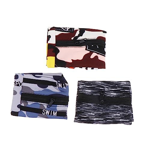 BEBEMOKO 3 x Outdoor-Sportarmband für Handys, bequeme Handgelenktaschen zum Laufen, Fitnessstudio, Radfahren, atmungsaktiv, wasserabweisend, Armhalter für Handys, zufällige Stile BEBEMOKO 3 x Outdoor-Sportarmband für Handys, bequeme Handgelenktaschen zum Laufen, Fitnessstudio, Radfahren, atmungsaktiv, wasserabweisend, Armhalter für Handys, zufällige Stile von BEBEMOKO