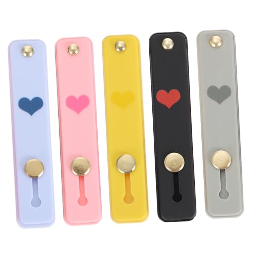 BEBEMOKO 5 Stück Silikonringe Handyringe Telefonhalter Handgelenkgriff Tablet Halter Arm Finger Telefonkette Lanyard Griff Aufkleber Ständer Handheld Telefon Das Ringtelefon Silica Gel BEBEMOKO 5 Stück Silikonringe Handyringe Telefonhalter Handgelenkgriff Tablet Halter Arm Finger Telefonkette Lanyard Griff Aufkleber Ständer Handheld Telefon Das Ringtelefon Silica Gel von BEBEMOKO