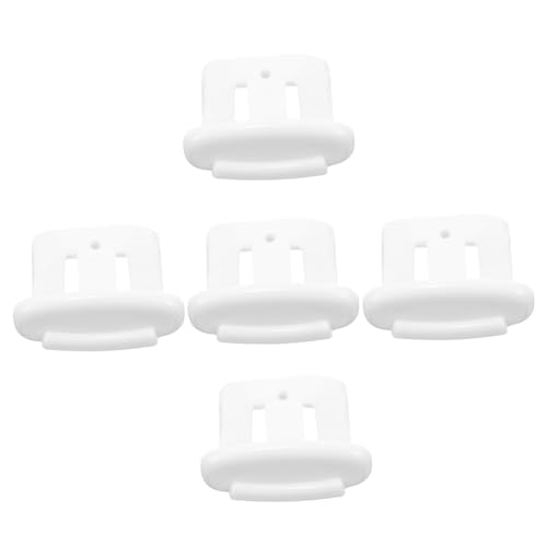 BEBEMOKO 5pcs Geschirrspüler Zubehör Rack Slide Stop Clip Geschirrspüler Versorgungsregal Schieber Endkappe für Geschirrspüler Geschirrspüler Zubehör Oberes Rack Slide Endkappe Geschirrspüler Teil von BEBEMOKO