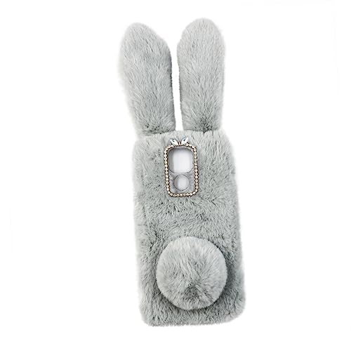 BEBEMOKO Handyschutz Flauschige Handyhülle Handytasche Smartphone Hülle Handyhülle Schutzhülle Handyhülle Schutz Deko Handyhülle Plüsch Handyhülle Hellgrau BEBEMOKO Handyschutz Flauschige Handyhülle Handytasche Smartphone Hülle Handyhülle Schutzhülle Handyhülle Schutz Deko Handyhülle Plüsch Handyhülle Hellgrau von BEBEMOKO