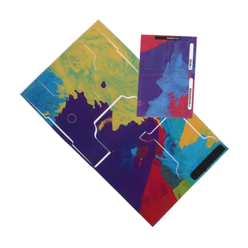 BEBEMOKO Schutzhülle für Kopfhörer, Aquarell-Design, kratzfest, einfache Entfernung, kompatibel mit kabellosen Ohrhörern, Grün von BEBEMOKO