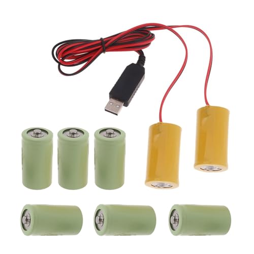 BEBIKR LR20 D Batterie Eliminatoren USB Stromversorgungskabel Ersetzen Sie Die LR20 D Batterie Für Elektrische Spielzeug Taschenlampen Uhren Batterie Eliminatoren von BEBIKR