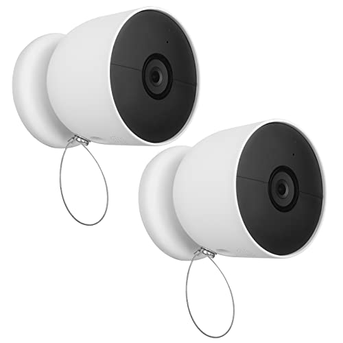 BECEMURU Anti-Drop Sicherheitskette Kompatibel mit Google Nest INOUTCAMW 1080p, Arlo Ultra/Ultra 2, Arlo Pro 3/Pro 4 Kamera (2 Stück) von BECEMURU
