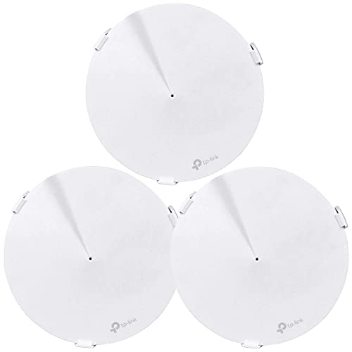 BECEMURU Wandhalterung Ständer Halter Stabilität ABS Schutzhülle Router Schutz Kompatibel mit Deco M9 Plus WiFi Ganze Startseite Mesh-Wi-Fi-System (3 Pack) von BECEMURU