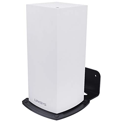 BECEMURU Wandhalterung Ständerhalter Stabilität Aluminiumlegierung Wandhalterung Schutzhalter Ständer Router Schutz für Linksys MX5300 WiFi 6 Mesh System Router (1 Pack) von BECEMURU