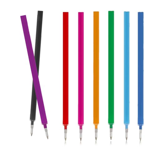 BECHS 8 Stück Radierbarer Ersatzminen- Kompatibel Mit Legami-Bunte Erasable Gel Pen Refill Set, Stiftspitze 0,7mm,Höhe 13 cm, Einfach zu Radieren, 8 Farben BECHS 8 Stück Radierbarer Ersatzminen- Kompatibel Mit Legami-Bunte Erasable Gel Pen Refill Set, Stiftspitze 0,7mm,Höhe 13 cm, Einfach zu Radieren, 8 Farben von BECHS