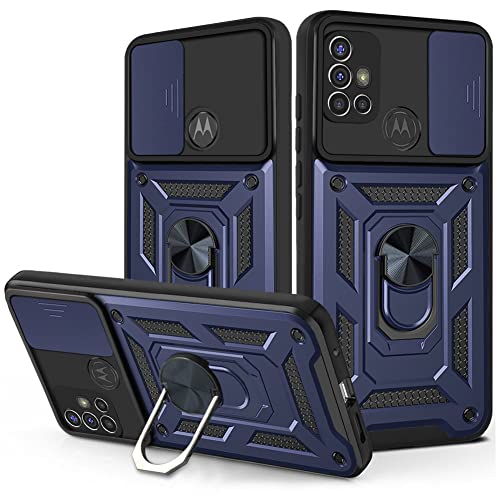 BEEJTUNY Handyhülle für Motorola Moto G30/G10/G20, Hülle Stoßfeste Bumper mit Objektiv Cover, Schutzhülle mit 360°Ringständer. Cover Case mit Magnetisch Ring. Blau BEEJTUNY Handyhülle für Motorola Moto G30/G10/G20, Hülle Stoßfeste Bumper mit Objektiv Cover, Schutzhülle mit 360°Ringständer. Cover Case mit Magnetisch Ring. Blau von BEEJTUNY