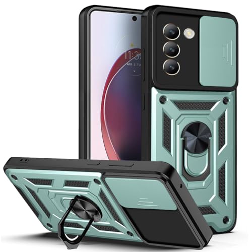 BEEJTUNY Handyhülle für VIVO V40 SE 5G, Hülle Stoßfeste Bumper mit Objektiv Cover, Schutzhülle mit 360°Ringständer. Cover Case mit Magnetisch Ring. Grün BEEJTUNY Handyhülle für VIVO V40 SE 5G, Hülle Stoßfeste Bumper mit Objektiv Cover, Schutzhülle mit 360°Ringständer. Cover Case mit Magnetisch Ring. Grün von BEEJTUNY