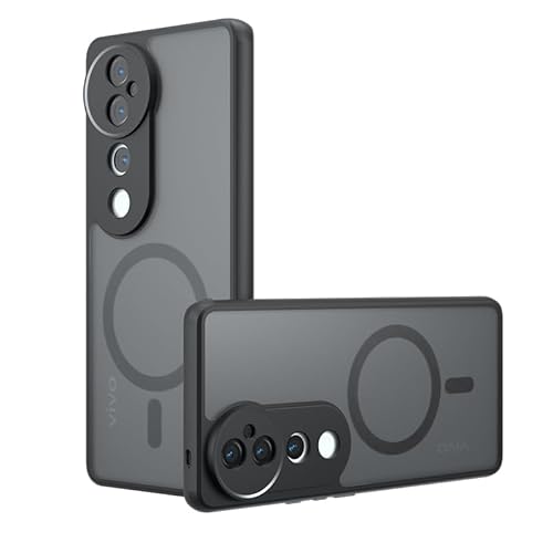 BEEJTUNY Handyhülle für Vivo V40 5G/V40 Pro 5G/S19 Pro mit Magnet, Magnetische Hülle für Autohalterung und kabelloses Laden, Matte Stoßfeste Schutzhülle. BEEJTUNY Handyhülle für Vivo V40 5G/V40 Pro 5G/S19 Pro mit Magnet, Magnetische Hülle für Autohalterung und kabelloses Laden, Matte Stoßfeste Schutzhülle. von BEEJTUNY