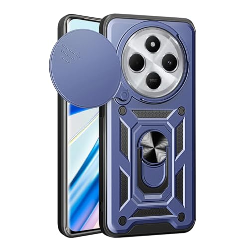 BEEJTUNY Handyhülle für xiaomi Redmi 14C 4G, Hülle Stoßfeste Bumper mit Objektiv Cover, Schutzhülle mit 360°Ringständer. Cover Case mit Magnetisch Ring. Blau BEEJTUNY Handyhülle für xiaomi Redmi 14C 4G, Hülle Stoßfeste Bumper mit Objektiv Cover, Schutzhülle mit 360°Ringständer. Cover Case mit Magnetisch Ring. Blau von BEEJTUNY