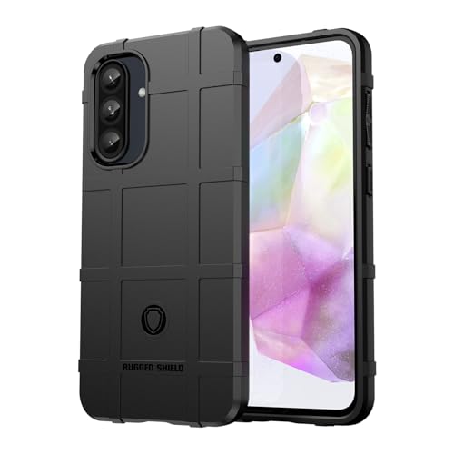 BEEJTUNY Hülle für Samsung Galaxy A36 Case, Stoßfeste TPU Schutzhülle mit Rutschfester Textur, Modische Anti-Fingerabdruck Mattierte Handyhülle.Schwarz von BEEJTUNY