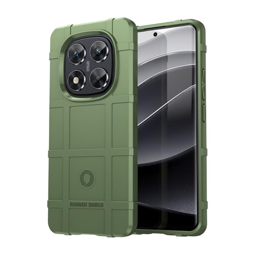 BEEJTUNY Hülle für Xiaomi Redmi Note 8T Case, Stoßfeste TPU Schutzhülle mit Rutschfester Textur, Modische Anti-Fingerabdruck Mattierte Handyhülle.Grün von BEEJTUNY