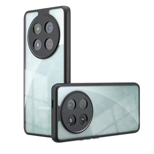 BEEJTUNY Transparente Hülle für Honor Magic7 Lite/Magic 7 Lite/Honor X9C, Handyhülle mit 2,4M Stoßfeste Hülle, Anti-Vergilbung und Bumper Schutzhülle. Schwarz BEEJTUNY Transparente Hülle für Honor Magic7 Lite/Magic 7 Lite/Honor X9C, Handyhülle mit 2,4M Stoßfeste Hülle, Anti-Vergilbung und Bumper Schutzhülle. Schwarz von BEEJTUNY