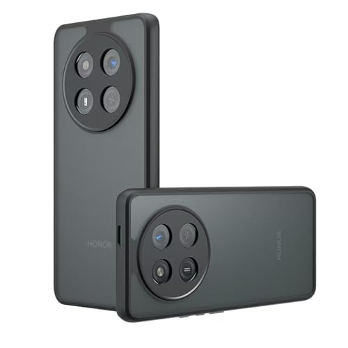 BEEJTUNY Transparente Hülle für Honor Magic7 Lite/Magic 7 Lite/Honor X9C Mattiert, Handyhülle mit 2,4M Stoßfeste Hülle, Anti-Vergilbung, Fingerabdruckfest Schutzhülle. Grau von BEEJTUNY
