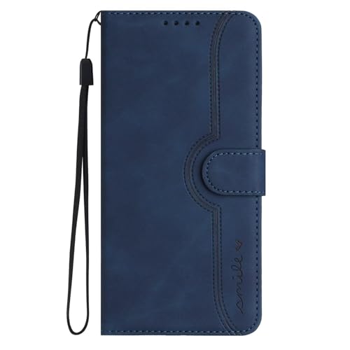 BEENTRYS PU Leder Handyhülle für Honor 8X Klapphülle,Smile Handytasche Kartenfach Standfunktion Kickstand Brieftasche Magnetisch Flip Case Stoßfest Schutzhülle-Dunkelblau BEENTRYS PU Leder Handyhülle für Honor 8X Klapphülle,Smile Handytasche Kartenfach Standfunktion Kickstand Brieftasche Magnetisch Flip Case Stoßfest Schutzhülle-Dunkelblau von BEENTRYS