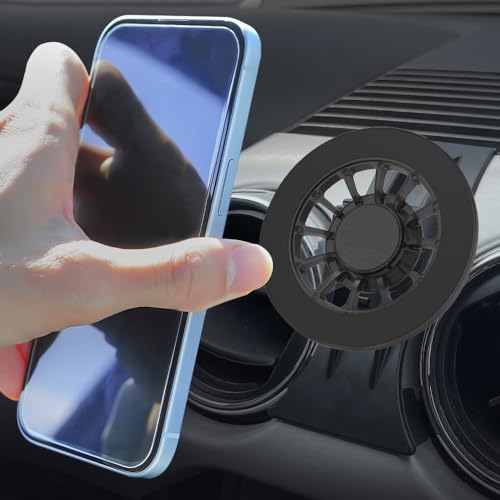 BEERTE MagSafe-Autohalterung, passend für Ford Mustang 2015–2023, freihändige magnetische Handyhalterung für Lüftungsschlitze, 360° drehbar, KFZ-Handyhalterung, passend für iPhone 15, 14, 13, 12, von BEERTE