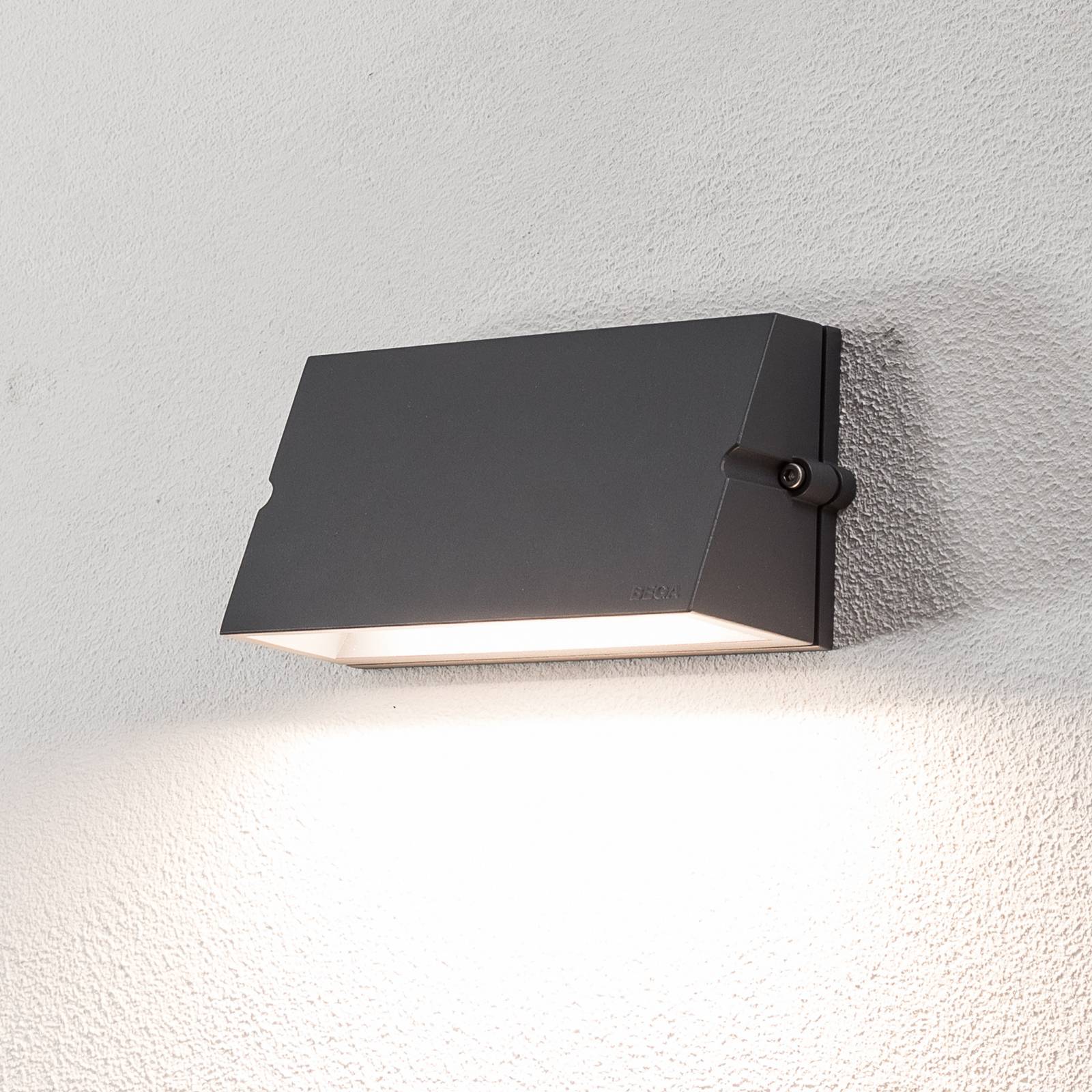 BEGA LED-Außenwandleuchte 24372, grafit, Aluminiumguss, IP65 BEGA LED-Außenwandleuchte 24372, grafit, Aluminiumguss, IP65 von BEGA