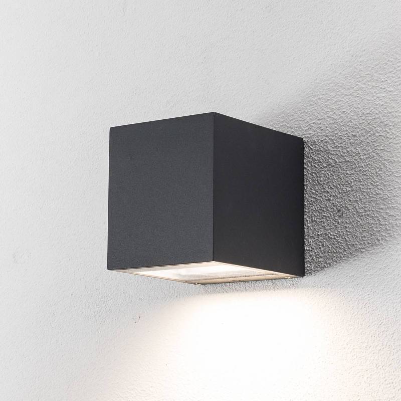 BEGA LED-Außenwandleuchte 24718 K3 grafit down Aluminiumguss von BEGA